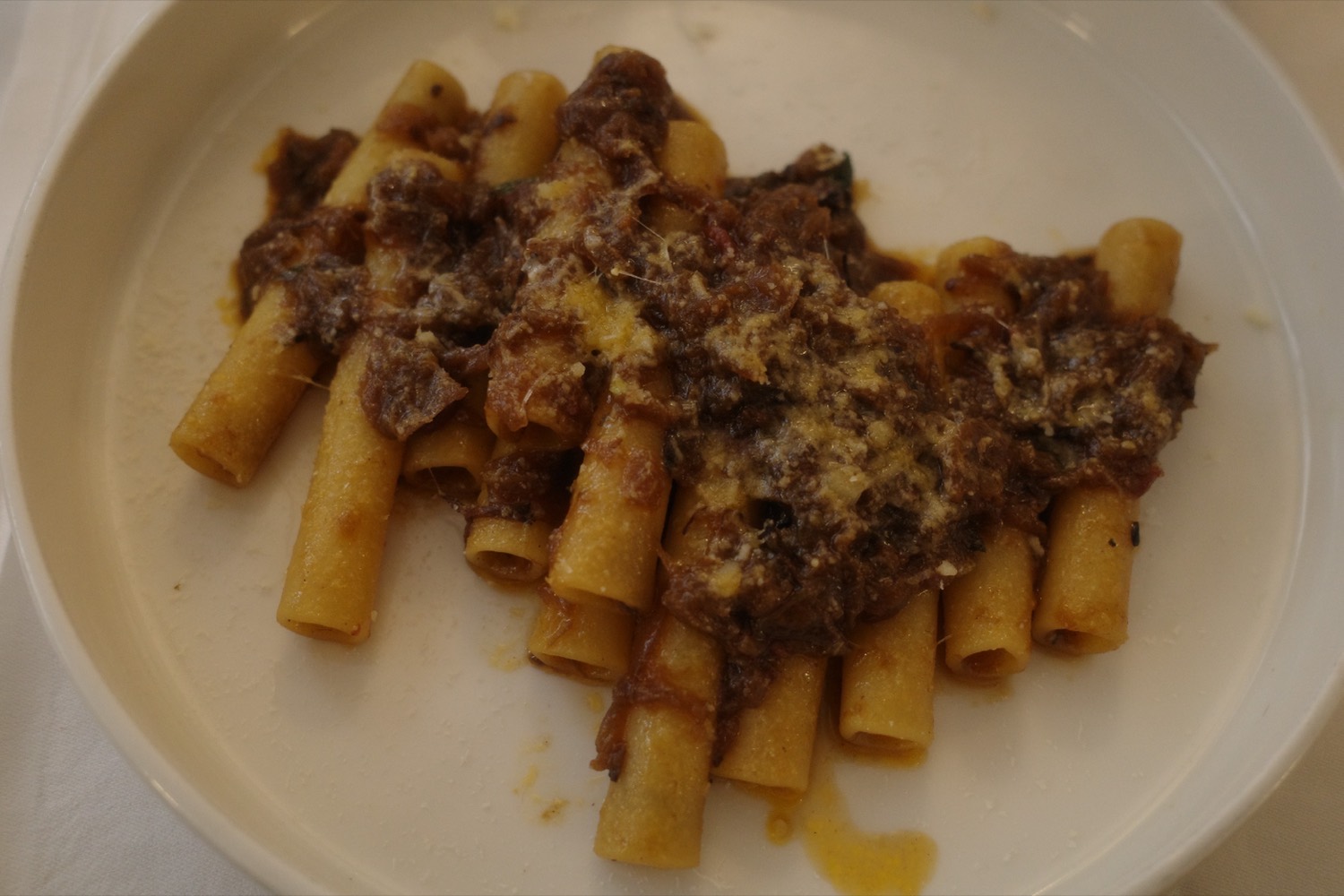 Rigatoni alla genovese